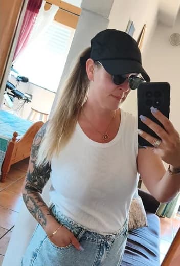 Claudia nach ihrer Abnahme mit meinPlanB