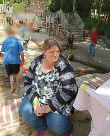 Julika vor dem Start mit meinPlanB