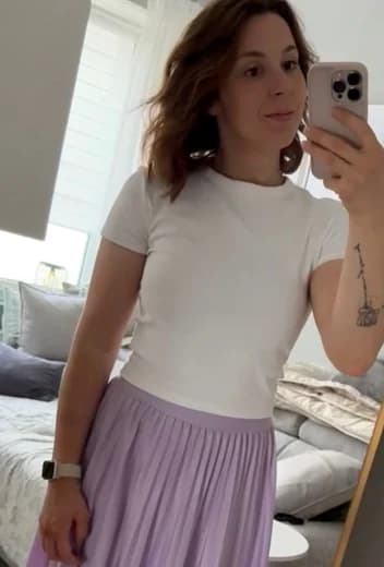 Laura nach ihrer Abnahme mit meinPlanB
